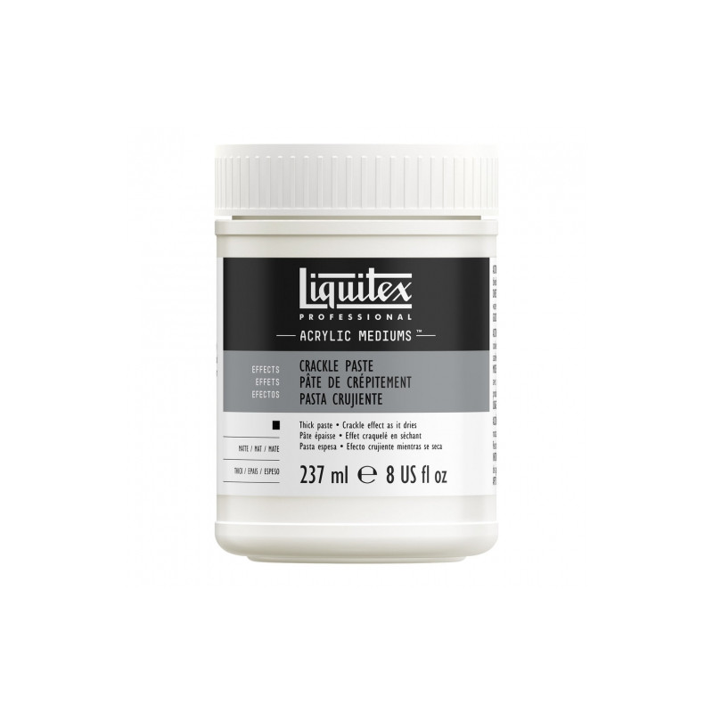 Liquitex crackle paste 237ml medium for acrylic