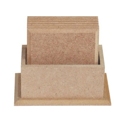 Box + 6 mdf pads