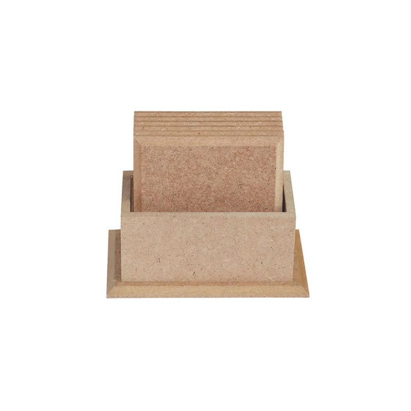 Box + 6 mdf pads