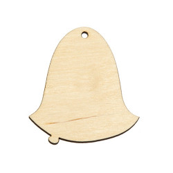 Bell pendant 6x6.5 cm