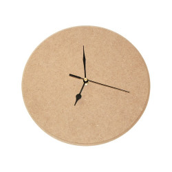 Round MDF clock
