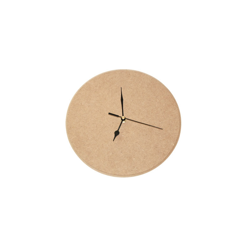 Round MDF clock