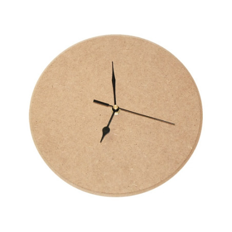 Round MDF clock