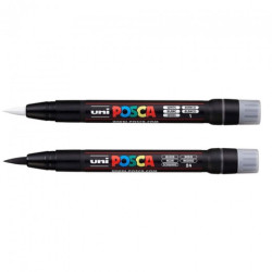 UNI Posca pen with a brush tip