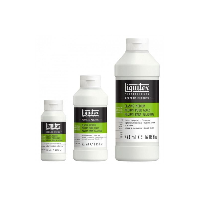 Liquitex glazing medium for glaze