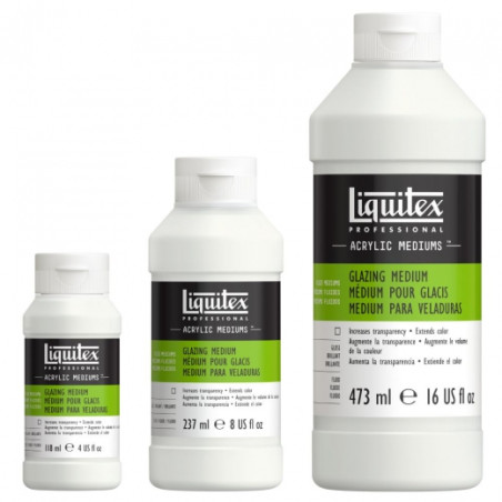 Liquitex glazing medium for glaze