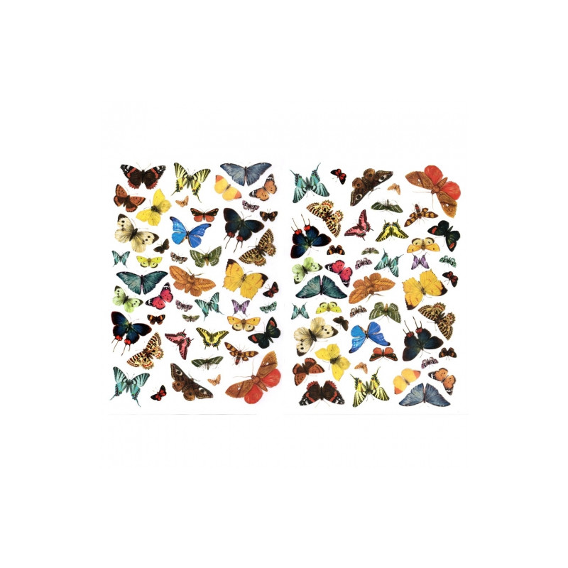 Decoupage paper A3 ITD 0337 butterflies