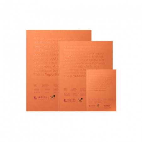 Blok legion paper yupo white 200g 10ark - blok z papierem polipropylen