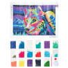 Diamond embroidery kit for diamond painting - wolf