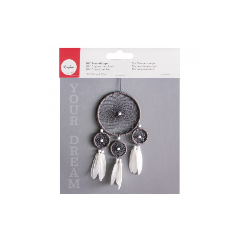 Rayher dream catcher - gray