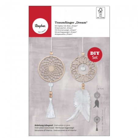 Rayher łapacz snów 7cm - sklep plastyczny - szał dla plastyków