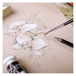 Clairefontaine paint on natural roll 10m x 1.30m 250g