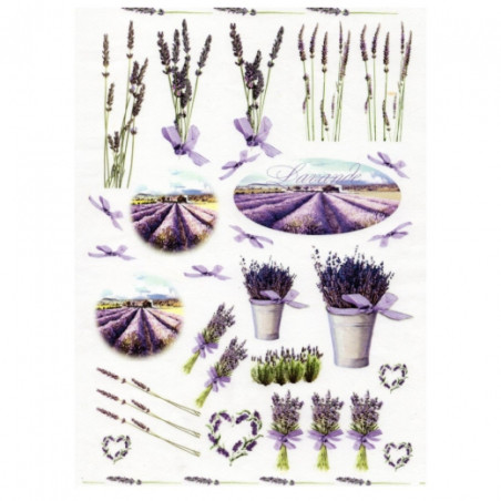 Rice decoupage paper ITD R041