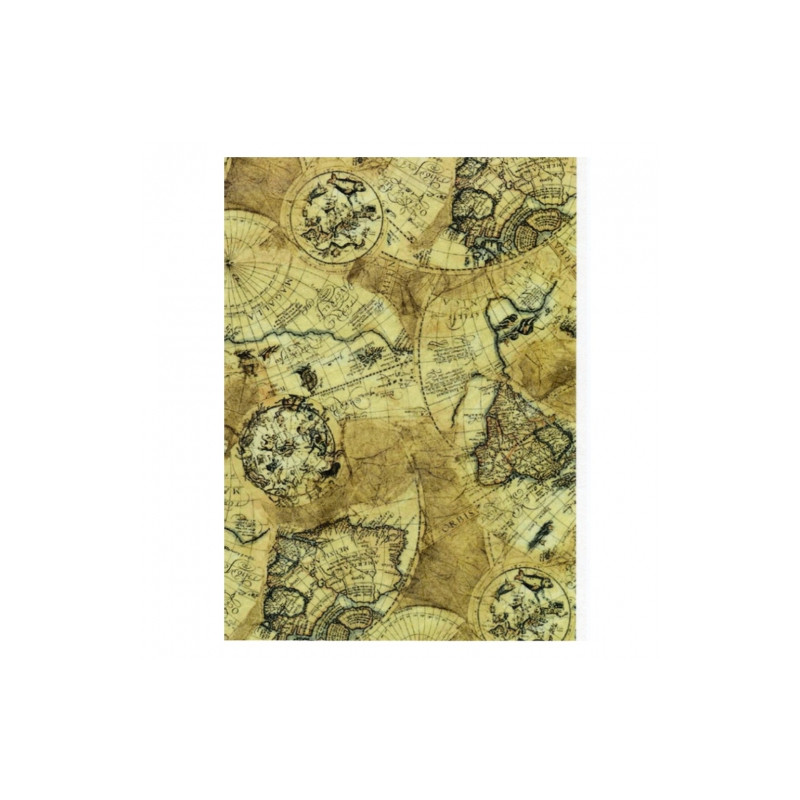 Rice decoupage paper travels A4 ITD R009