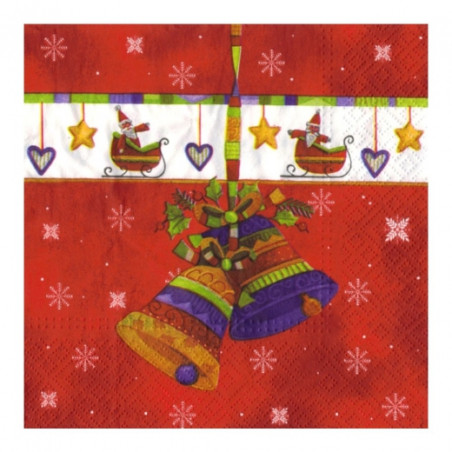 Decoupage napkin paw-decor SDL100723 bells