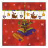 Decoupage napkin paw-decor SDL100723 bells