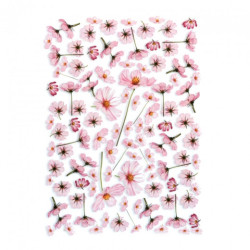 Decoupage paper A4 ITD 0158M flowers
