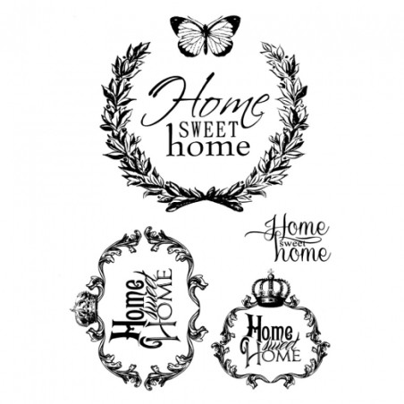 Papier do decoupage soft sweet home S116 A4 - sklep plastyczny - szał