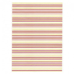 Decoupage paper soft A4 ITD S014 striped decors