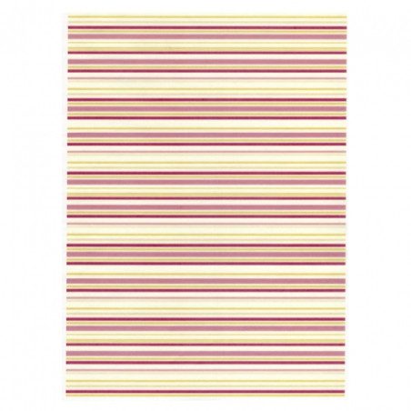 Decoupage paper soft A4 ITD S014 striped decors