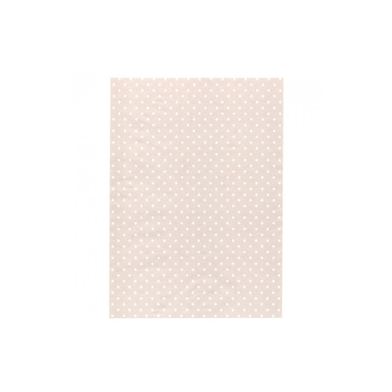 Decoupage paper soft A4 ITD S015 dots