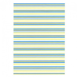 Decoupage paper soft A4 ITD S018 stripes
