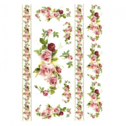 Decoupage paper soft A4 ITD S036