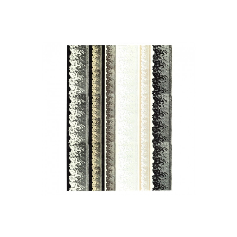 Papier do decoupage soft A4 ITD S044 koronka - sklep plastyczny - szał