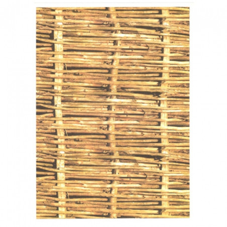 Decoupage paper soft A4 ITD S160 wicker