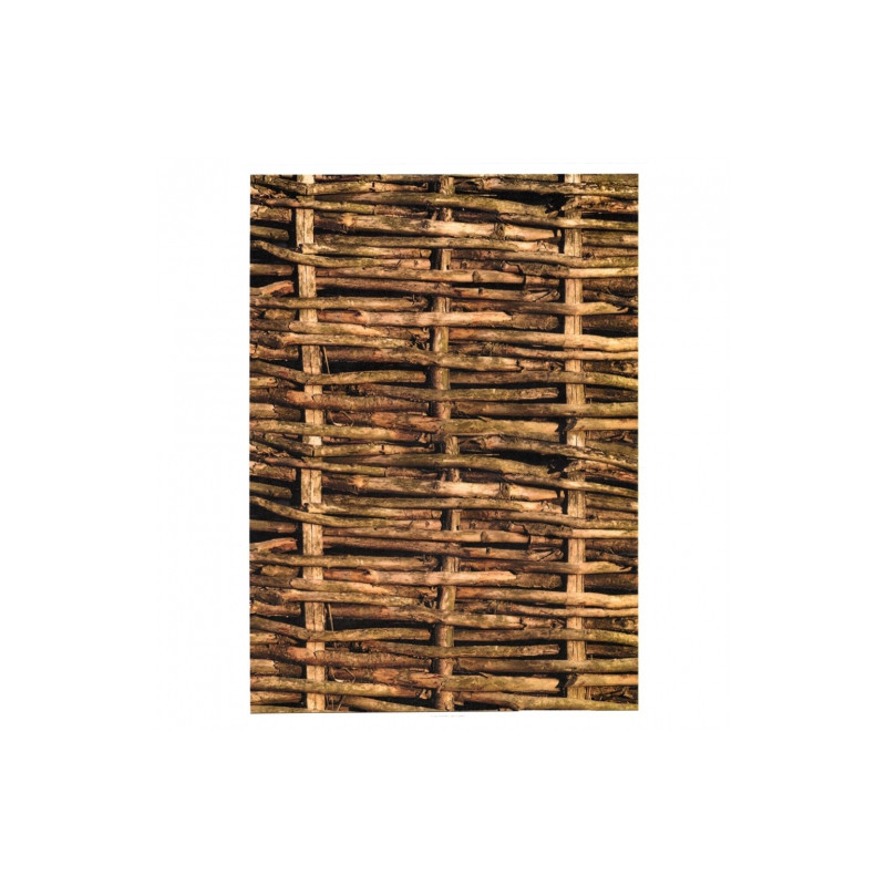 Decoupage paper soft A4 ITD S161 wicker