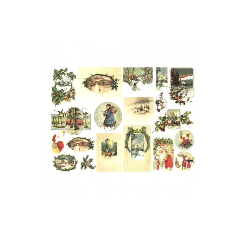 Papier do decoupage soft A4 ITD S168 - sklep plastyczny - szał dla pla