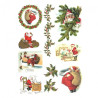 Decoupage paper soft A4 ITD S172 santa claus