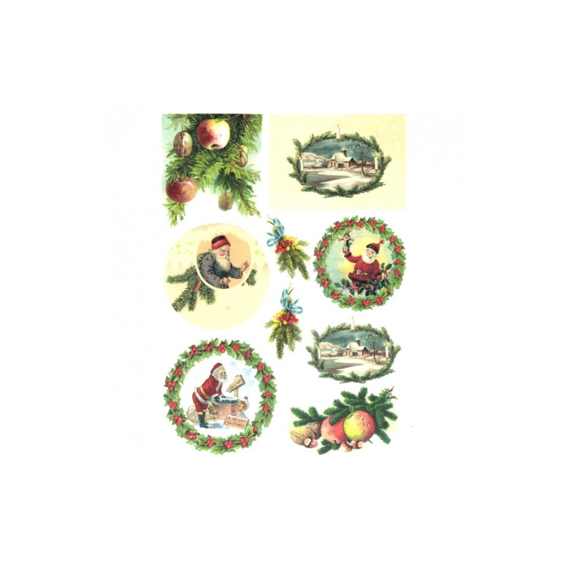 Papier do decoupage soft A4 ITD S173 - sklep plastyczny - szał dla pla