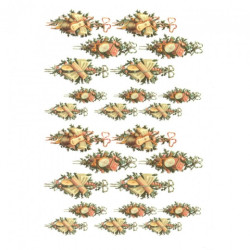 Rice paper for decoupage Christmas headdress A4 ITD R087