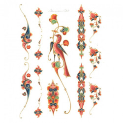 Rice decoupage paper A4 ITD R171