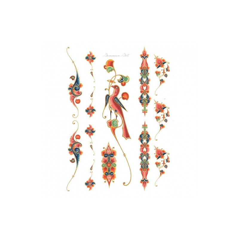 Rice decoupage paper A4 ITD R171