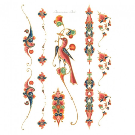 Rice decoupage paper A4 ITD R171