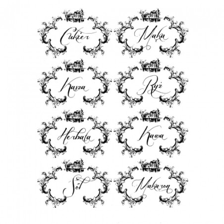 Rice decoupage paper A4 ITD R398