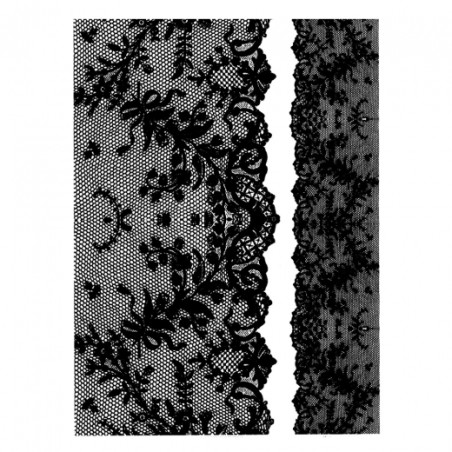 Rice decoupage paper lace A4 ITD R437
