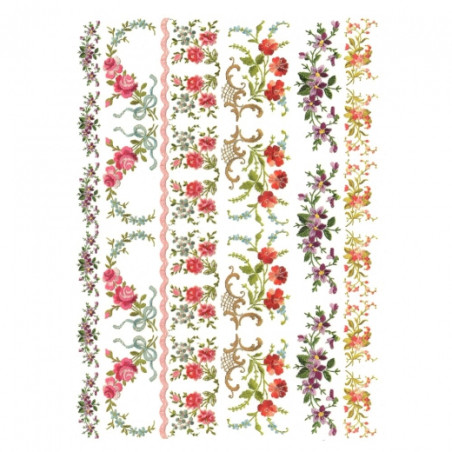 Rice decoupage paper A4 ITD R469