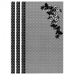 Rice paper for decoupage lace A4 ITD R550