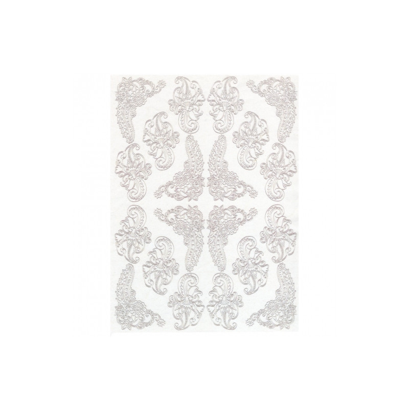 Rice decoupage paper lace A4 ITD R557