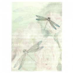 Rice paper for decoupage A4 ITD R570