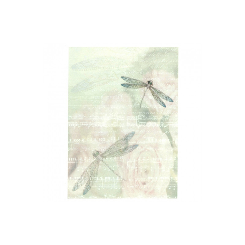 Rice paper for decoupage A4 ITD R570