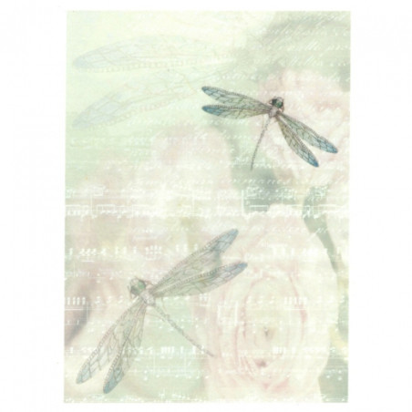 Rice paper for decoupage A4 ITD R570