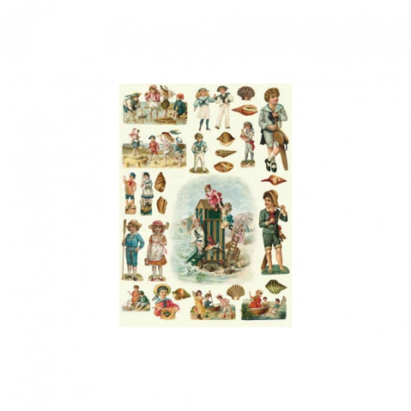 Children's decoupage paper 48,5x68cm