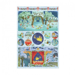 Magic Christmas 50x70cm decoupage paper