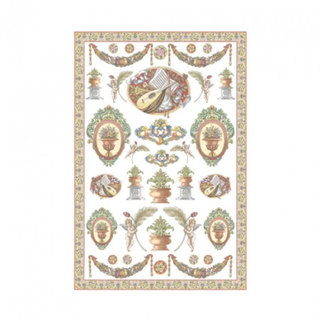 Decoupage paper decorations 50x70cm