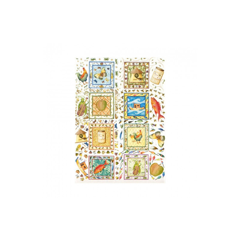 Nature decoupage paper 50x70cm