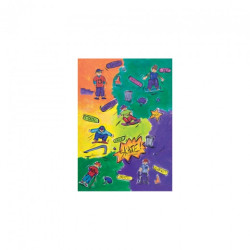 Papier do decoupage skate 50x70cm - sklep plastyczny - szał dla plasty